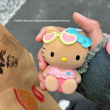 Chaveiro Sanrio Hello Kitty Mudança de cor