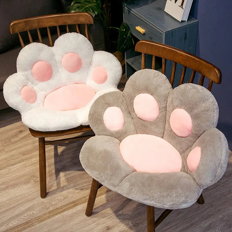 70*60cm Kawaii Cat Paw Brinquedos de Pelúcia Bonito Macio Almofada